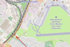 ділянка за адресою Повітряних Сил просп. (Повітрофлотський), 100