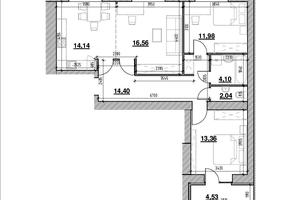 квартира за адресою Проектована Тролейбусна вул., 1