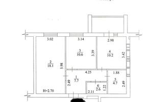 квартира за адресою Перемоги просп., 86А