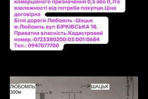 ділянка за адресою Бірківська, 18
