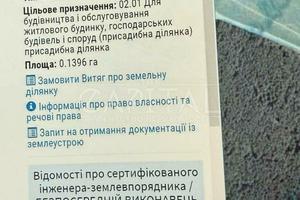 ділянка за адресою 