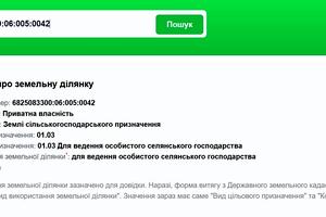 ділянка за адресою Копистинське шосе