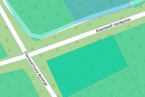 участок по адресу Боровий провулок, 14