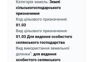 ділянка за адресою Садова