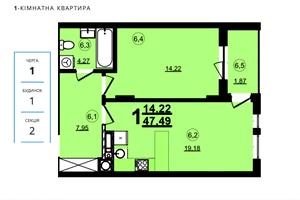 квартира за адресою Іллі Мечникова вул., 16