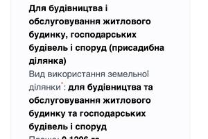 ділянка за адресою 