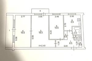 квартира по адресу Новокримська, 4а