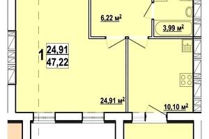 квартира за адресою Миру вул., 43