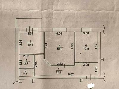 квартира по адресу Терновская ул., 2а