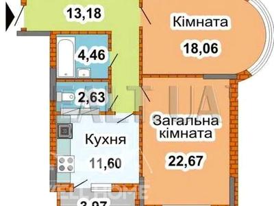 квартира за адресою Єлизавети Чавдар вул., 9