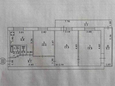 квартира по адресу Рокоссовского маршала просп., 4-А