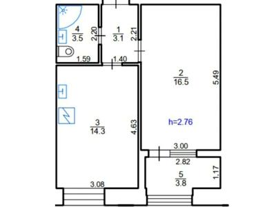 квартира по адресу Героїв Крут ул., 5
