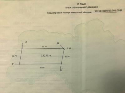 ділянка за адресою Лісова