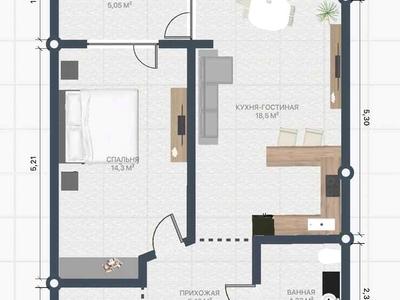 квартира по адресу Червоной Калины просп., 5