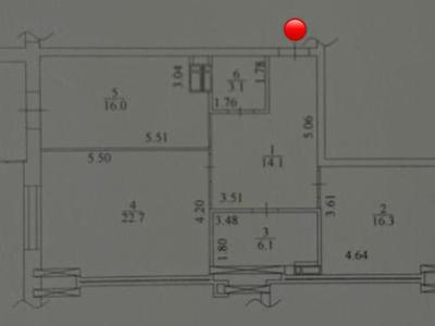 квартира за адресою Саперне Поле вул., 12