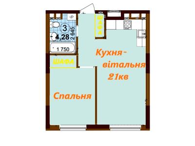 квартира по адресу Ивана Выговского ул. (Маршала Гречка), 44