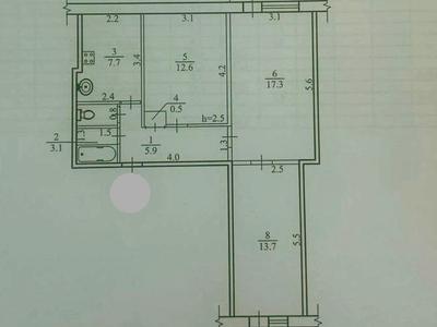 квартира за адресою Крушельницької пров. (Людмили Мокієвської), 6
