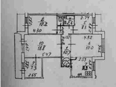 квартира по адресу Героев Днепра ул., 59