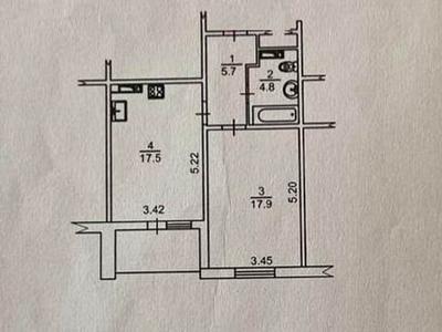 квартира по адресу Академика Глушкова просп., 9-Є