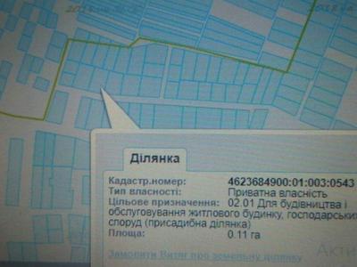 участок по адресу 
