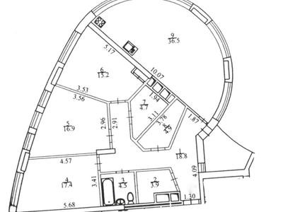 квартира по адресу Евгения Коновальца ул. (Щорса), 36-В