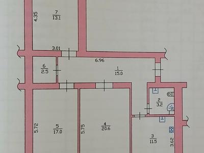квартира по адресу Декабристов ул., 44