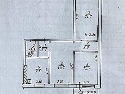 квартира по адресу Березинская ул., 36