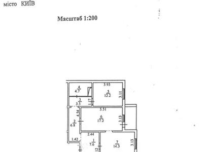 квартира по адресу Драгоманова ул., 1-Б