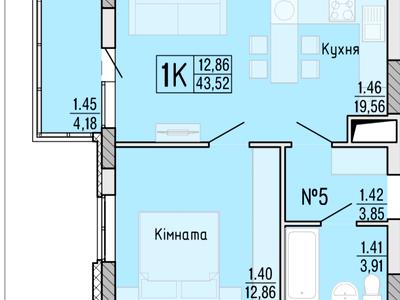 квартира по адресу Профспілкова, 9А