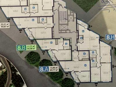 квартира по адресу Заречная ул., 8