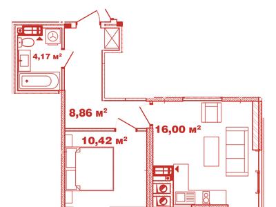 квартира по адресу Кришталева ул., 1