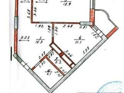 квартира по адресу Печерская ул., 6