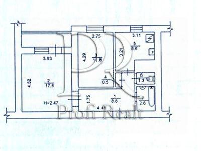 квартира по адресу Днепровская набережная ул., 13