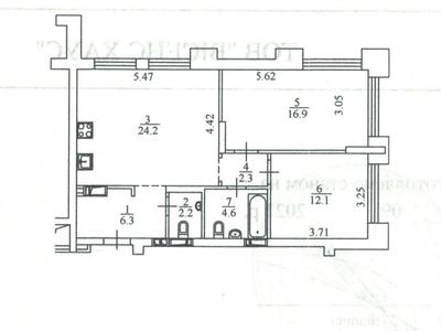 квартира за адресою Набережно-Рибальська вул., 27