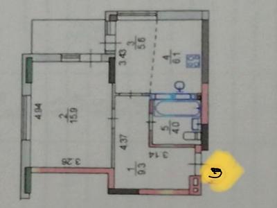 квартира по адресу Квітки Цісик, 32