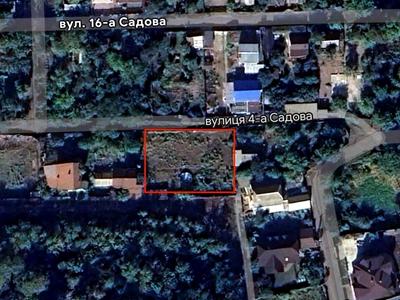 участок по адресу 4-я Садовая ул.