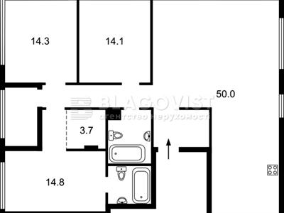 квартира за адресою Салютна вул., 2к24