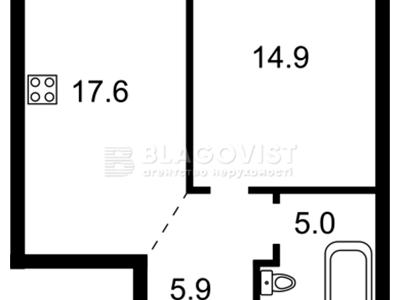 квартира по адресу Киев, Виктора Некрасова ул. (Північно-Сирецька), 6
