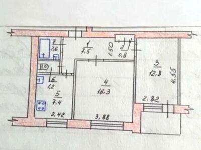 квартира по адресу Стефанова ул., 44
