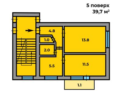 квартира по адресу Природная ул., 5а