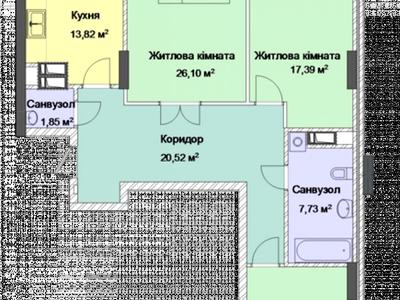 квартира за адресою Андрія Верхогляда вул. (Михайла Драгомирова), 20