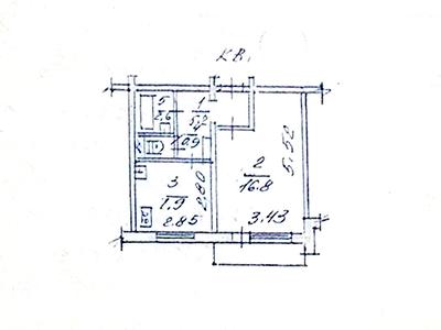 квартира по адресу Василия Сергиенко ул. (Заднепровская), 23