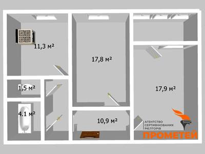 квартира за адресою Петра Григоренка просп., 18-А
