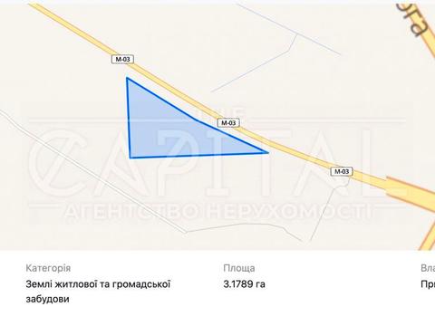 участок по адресу Іванків