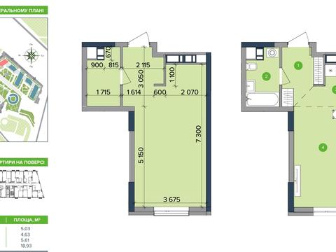 квартира по адресу Академика Заболотного ул., 1-Б