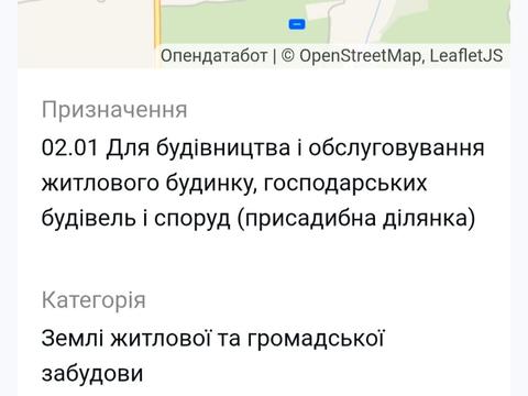 ділянка за адресою Озерна