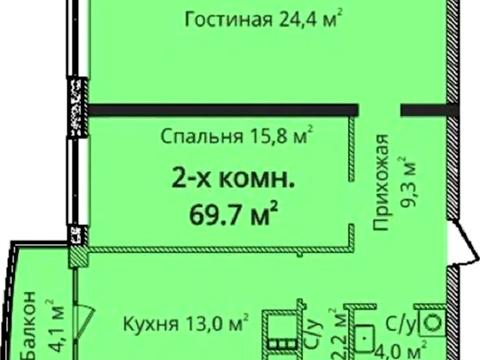 квартира за адресою Лесі Українки просп. (Гагаріна), 19/4