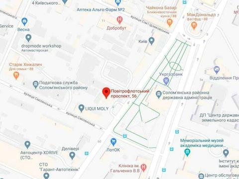 комерційна за адресою Повітряних Сил просп. (Повітрофлотський), 56