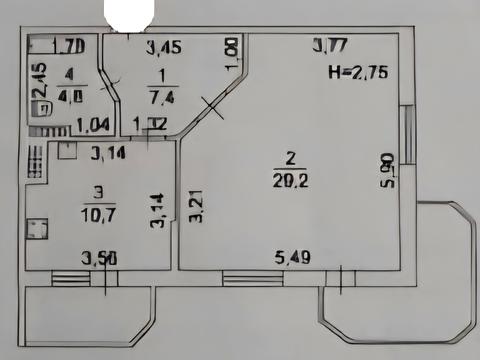 квартира по адресу Евгения Чикаленко ул., 58