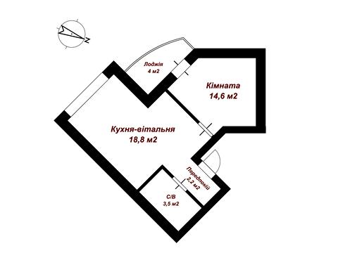 квартира по адресу Радистов ул., 34-К2